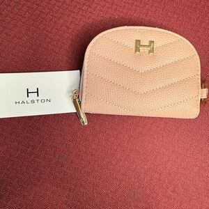 Halston Heritage Blush Quilted Wallet